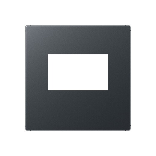 Jung Abdeckung für USB-Ladegerät, (gerastet), Serie A, anthrazit matt A1569USBANM