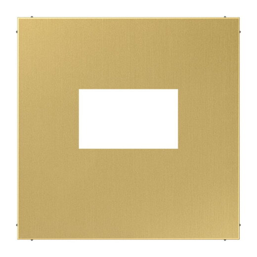 Jung Abdeckung für USB-Ladegerät, (gerastet), Serie LS, Messing classic ME1969USBC