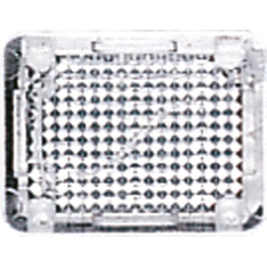 Jung Kalotte mit Symbol, lichtdurchlässig, glasklar, Symbol Licht 33KLARL