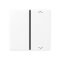 Jung Taste 1fach, mit Pfeilsymbolen, F40, Serie A, schneeweiß matt A401TSAPWWM