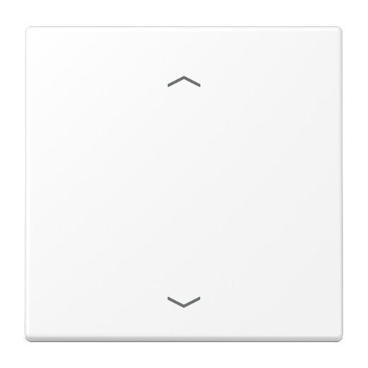 Jung Wippe, mit Pfeilsymbolen für Taster 1fach, Serie LS, schneeweiß matt LS101PWWM