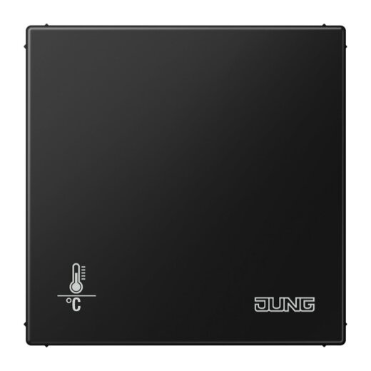 Jung KNX Objektregler mit integrierter Tasterschnittstelle 4fach, Serie LS, graphitschwarz matt LS2178ORTSSWM