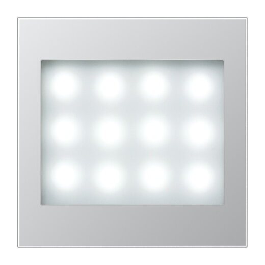 Jung LED-Leselicht, Serie LS, Aluminium AL2539LEDLW-12