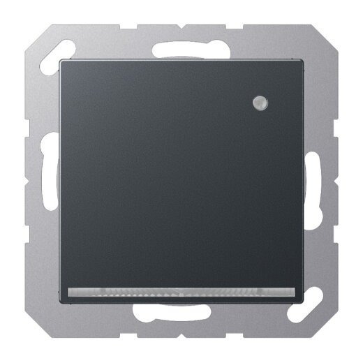 Jung LED-Orientierungslicht mit Helligkeitssensor, Serie A, anthrazit matt A1539-OANMLNW