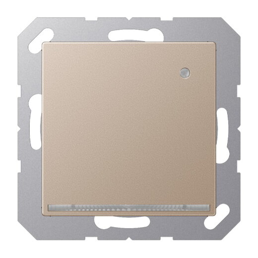 Jung LED-Orientierungslicht mit Helligkeitssensor, Serie A, champagner A1539-OCHLNW