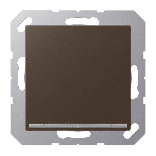 Jung LED-Orientierungslicht, Thermoplast lackiert, Serie A, mokka A1539-OOMOLNW