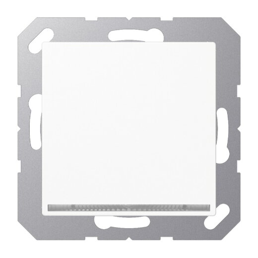 Jung LED-Orientierungslicht, Thermoplast, Serie AS/A, alpinweiß A1539-OOWWLNW