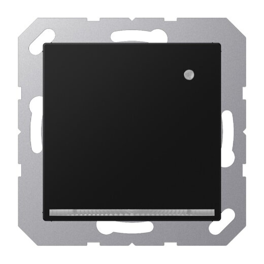 Jung LED-Orientierungslicht mit Helligkeitssensor, Serie A, graphitschwarz matt A1539-OSWMLNW