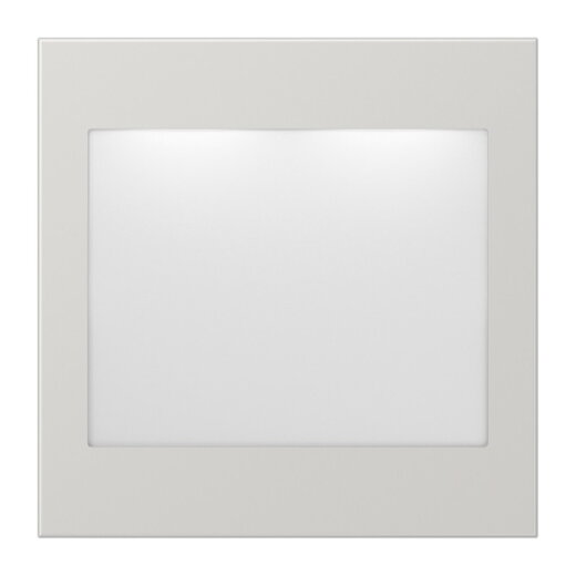 Jung LED-Lichtsignal, RGB, Serie LS, lichtgrau (lackiertes Aluminium) LS539LGRGB