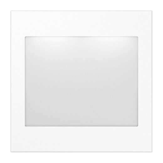 Jung LED-Lichtsignal, RGB, Serie LS, alpinweiß (lackiertes Aluminium) LS539WWRGB