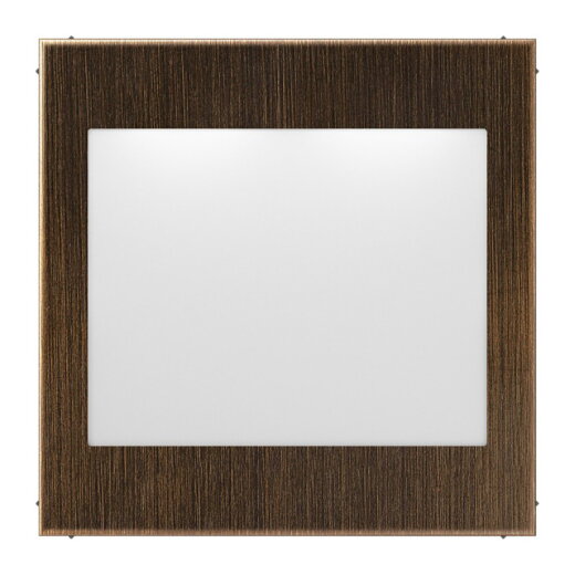 Jung LED-Lichtsignal, RGB, Serie LS, Messing antik (lackiert) ME2539RGBAT