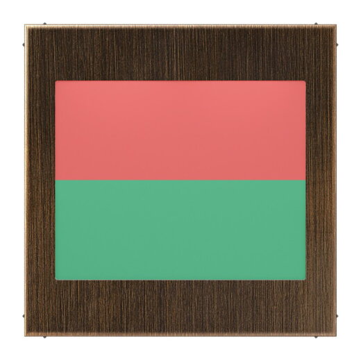 Jung LED-Lichtsignal "Ampelfunktion", rot und grün, Serie LS, Messing antik ME2539-2LEDRGAT