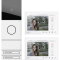Gira Video-Sprechanlagen-Set 2432902 2-Fam. Wohnungsst. Sys 106 vw
