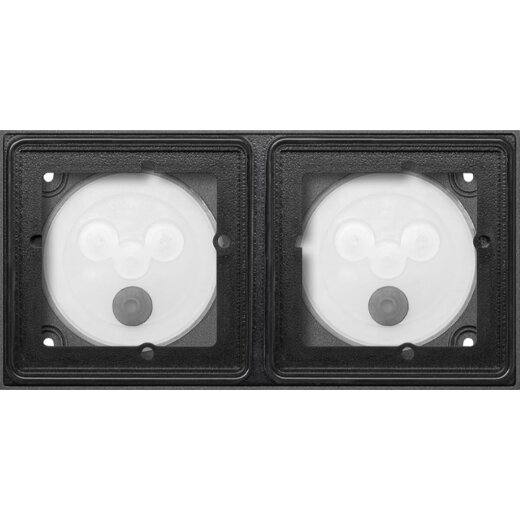 Gira Gehäuse 2f flächenbündig System 106