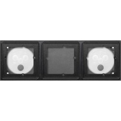 Gira Gehäuse 3f flächenbündig System 106