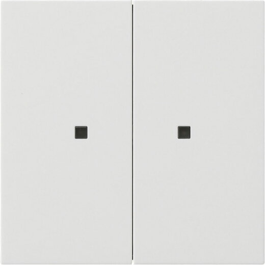 Gira Aufsatz KNX RF 2f Flächenschalter rw