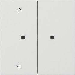 Gira Aufsatz KNX RF 2f Pfeile Flächenschalter rw