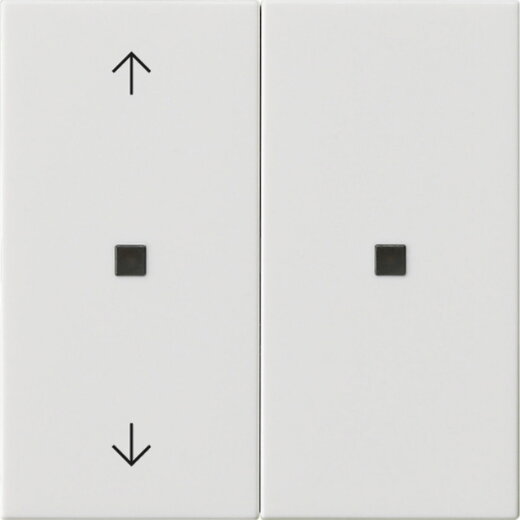 Gira Aufsatz KNX RF 2f Pfeile Sys 55 rw