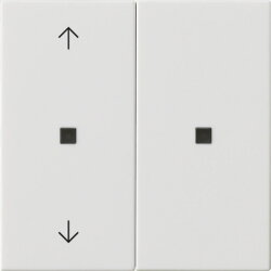 Gira Aufsatz KNX RF 2f Pfeile Sys 55 rw