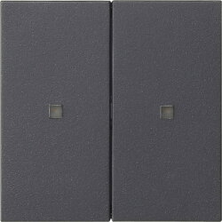 Gira Aufsatz KNX RF 2f Sys 55 anthr.