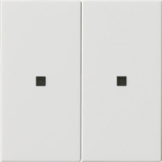 Gira Aufsatz KNX RF 2f Sys 55 rw