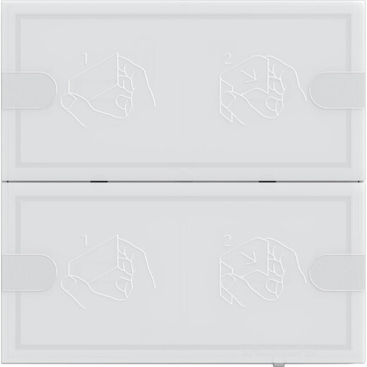 Gira Tastsensor 5052003 4 24 V 2f TS4 weiß