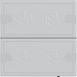 Gira Tastsensor 5052028 4 24 V 2f TS4 anthrazit
