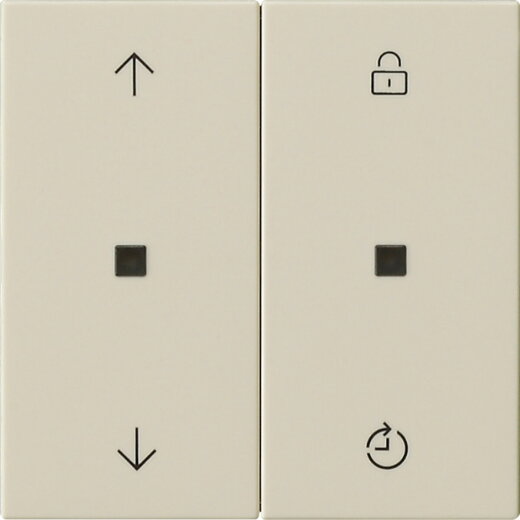 Gira Aufsatz 536301 S3000 Memory System 55 cremeweiss