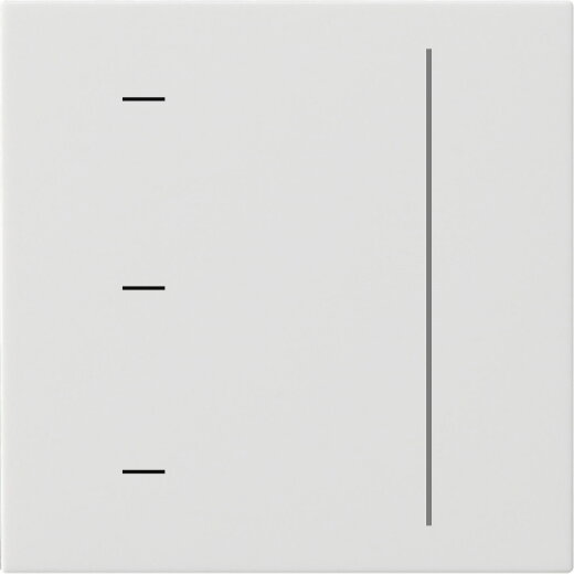 Gira Aufsatz 536503 S3000 System 55 reinweiß