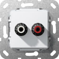 Gira Schraubanschluss 566603 WBT-0708 Cu nextgen reinweiss