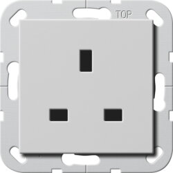 Gira Steckdose 2776015 BS 13 A SH Sys 55 grau