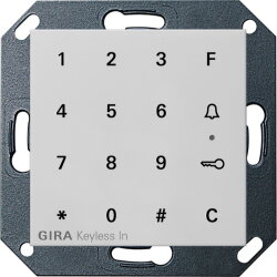 Gira Pin-Code-Tastatur 2605015 Codetastatur Sys 55 grau