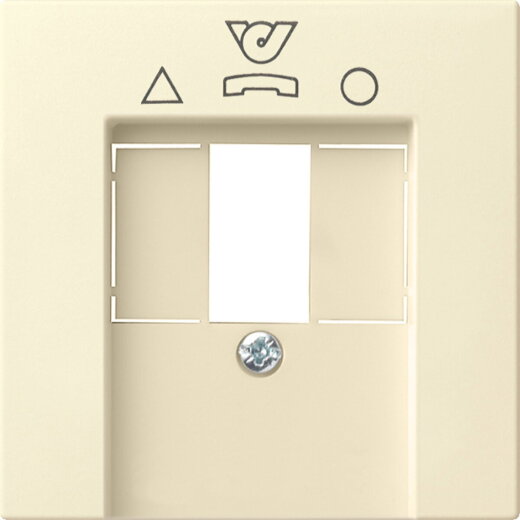 Gira Abdeckung 026001 TDO System 55 cremeweiss