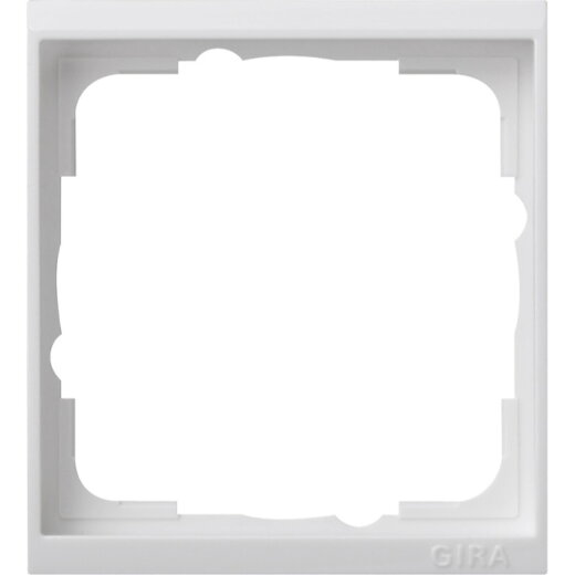 Gira Tragplatte 1461723 1fach Gira Event Klar reinweiss