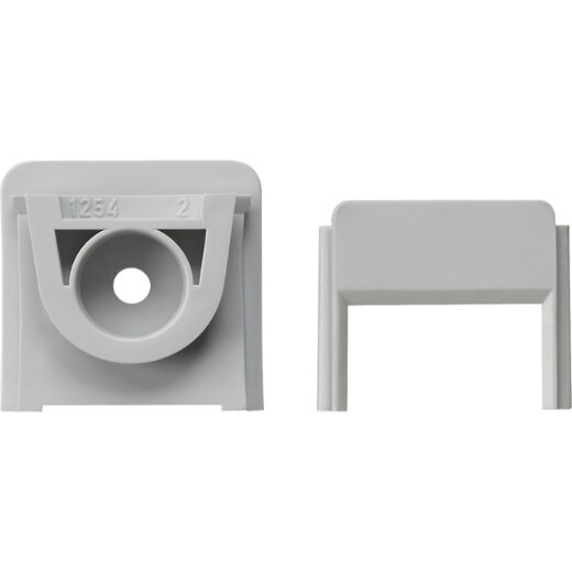 Gira Kanaleinführung 001030 Adapter+Kanalsch 15x30mm WG AP gr