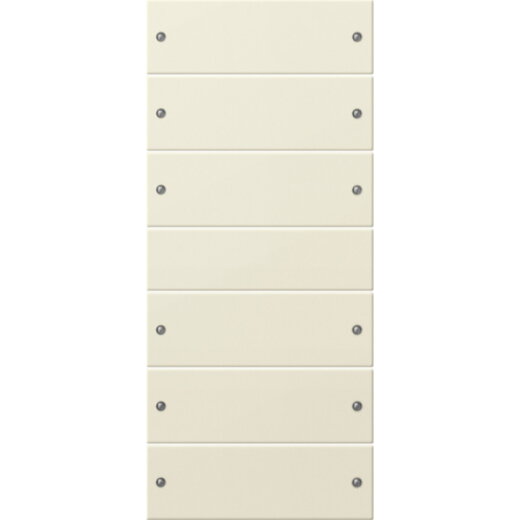 Gira Set 218601 6fach System 55 cremeweiss