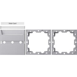 Gira Abdeckung 810626 Hotel-Card-Taster System 55 F alu