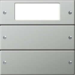 Gira Set 2142601 2fach Plus System 55 Edelstahl