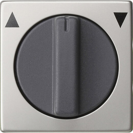 Gira Abdeckung 0666600 Knebel Zeitsch.+Jalousie 55 Edel