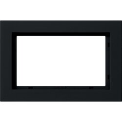 Gira Abdeckrahmen 100109 1,5f E2 schwarz