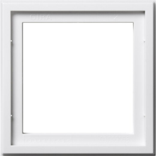 Gira Montageadapter 131103 1f Gira E2 reinweiß