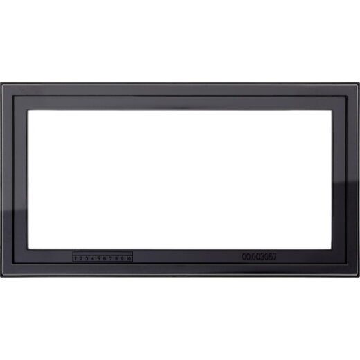 Gira Montageadapter 131205 2f Gira E2 schwarz