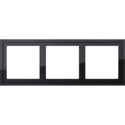 Gira Montageadapter 131305 3f Gira E2 schwarz