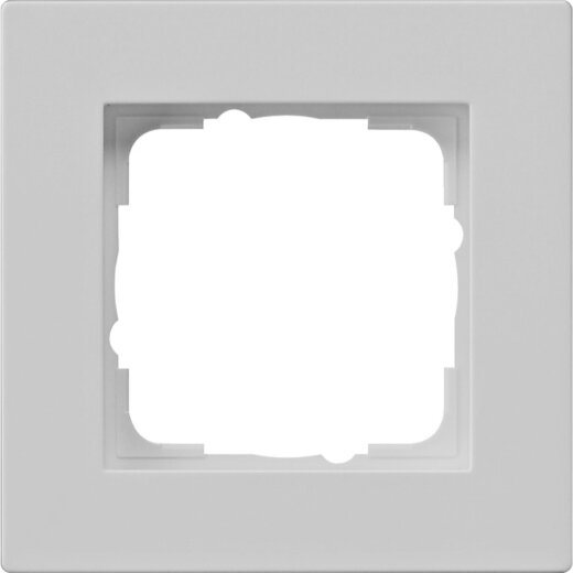 Gira Abdeckrahmen 0211375 1f flach E2 grau