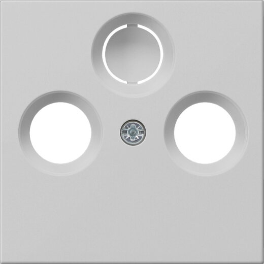 Gira Abdeckung 0869015 Koaxial-Antennensteckd. Sys55 gr