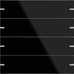 Gira Wippe 4f Tastsens.4 TS4 G Schwarz