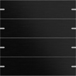 Gira Wippe 4f Tastsens.4 TS4 Alum.Schwarz