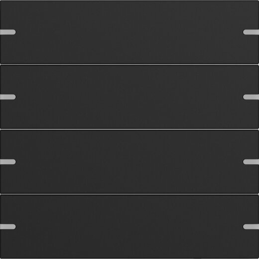 Gira Wippe 4f Tastsens.4 TS4 Schwarz m(lack.)