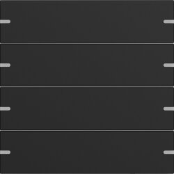 Gira Wippe 4f Tastsens.4 TS4 Schwarz m(lack.)