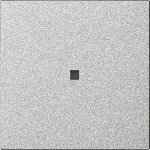 Gira Wippe 1f unbedruckt Kontrollf. Sys 55 F alu